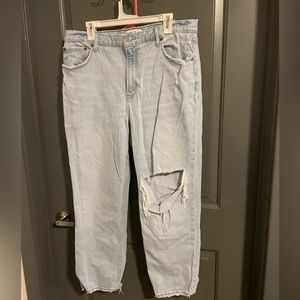 ABERCROMBIE & FITCH 90s straight ultra high rise